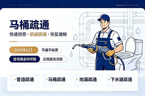 驻马店马桶疏通