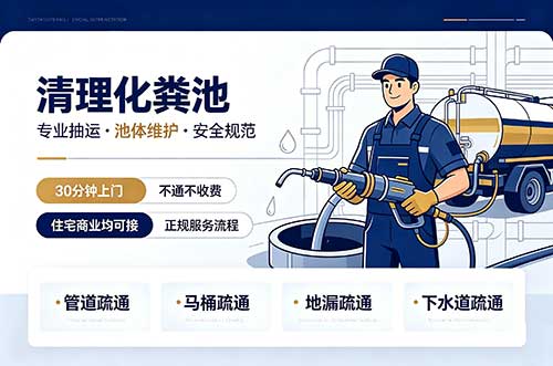 驻马店清理化粪池